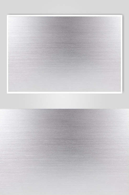 银白色简约大气金属抛光拉丝图片摄影图