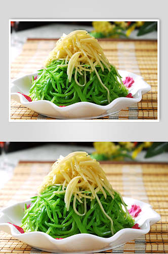 兰豆鲍丝食品摄影图片