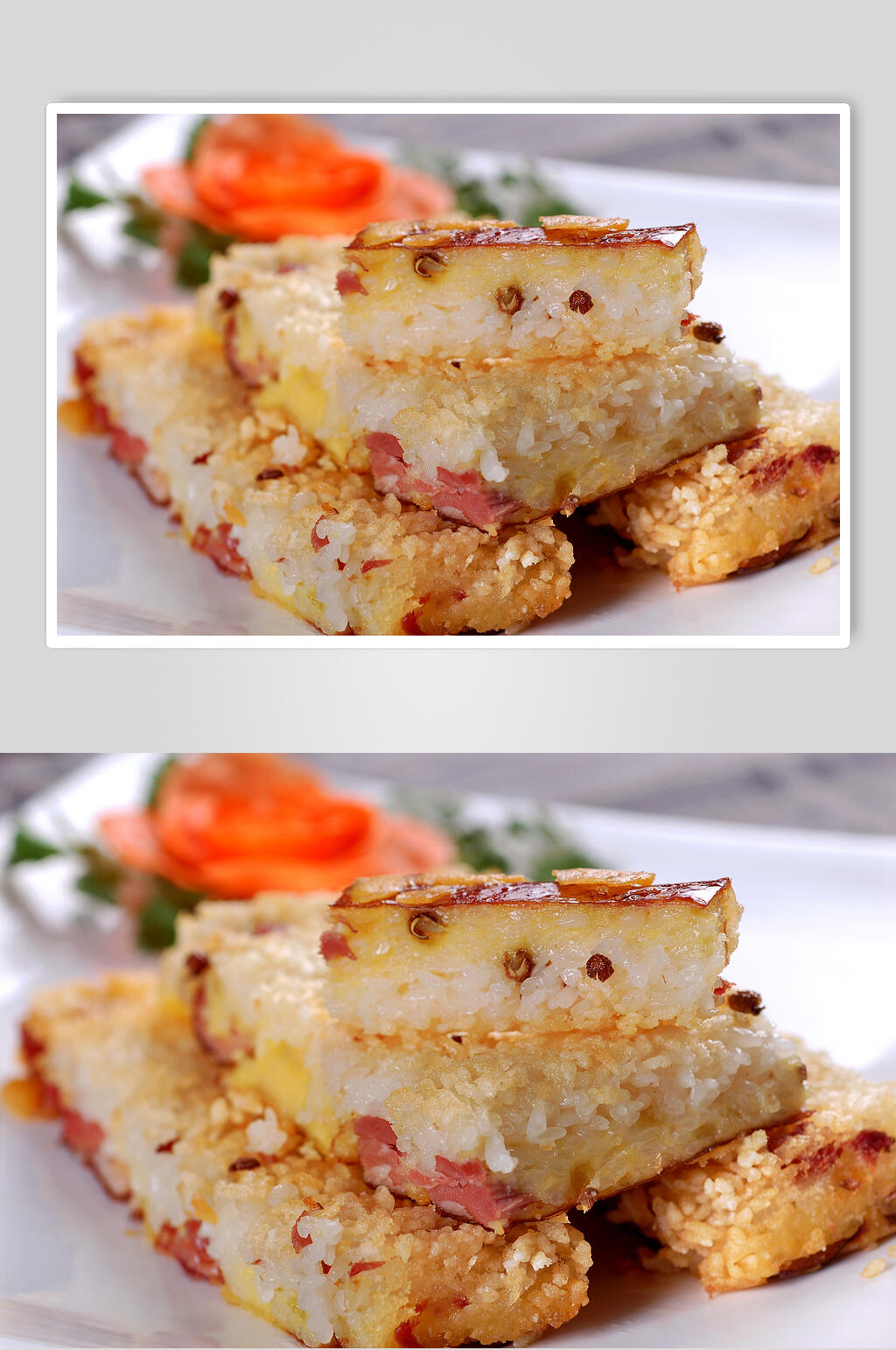 酥皮糯米鸭美食摄影图片素材