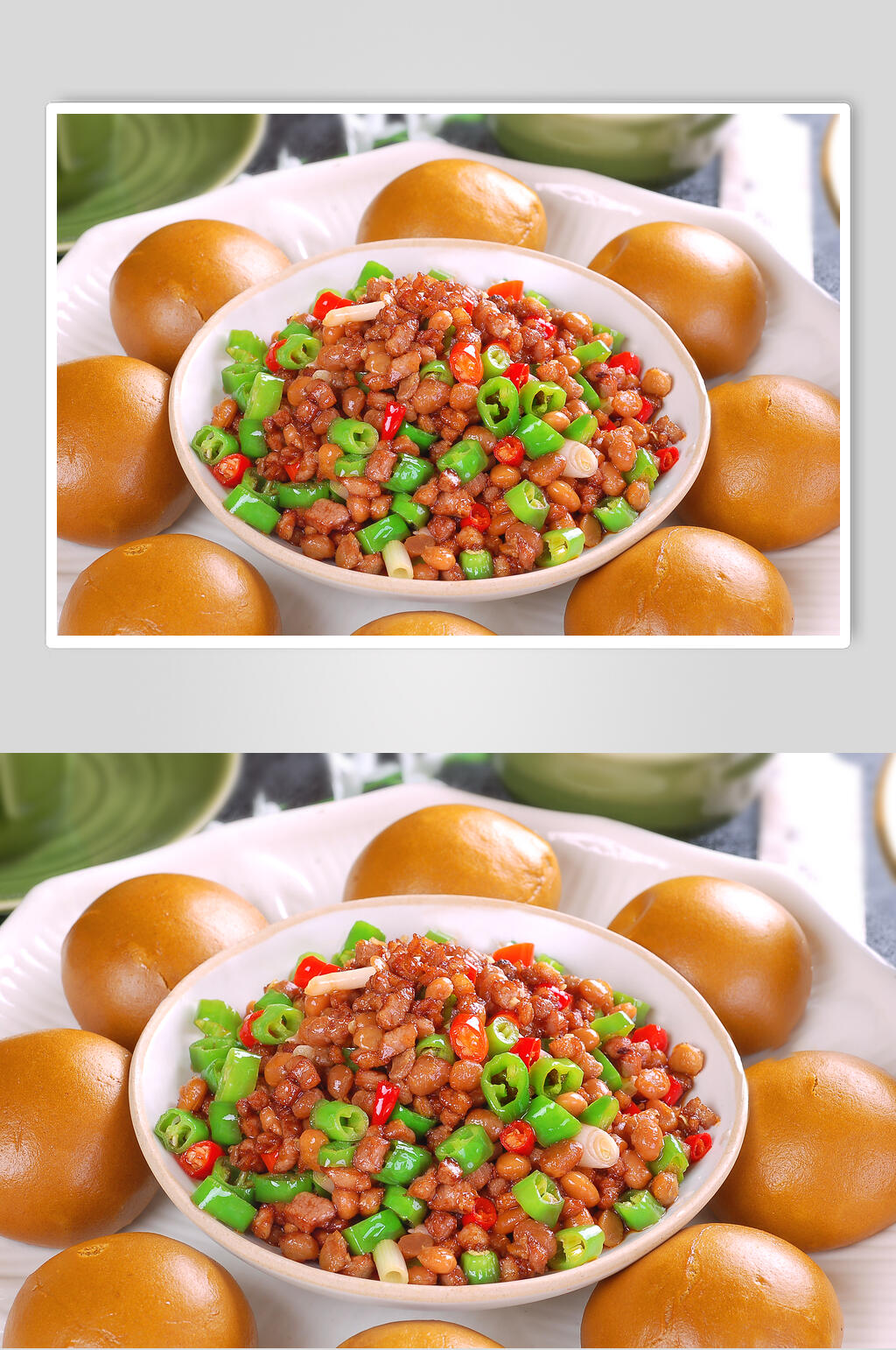 川菜营养粗粮包食品摄影图片素材