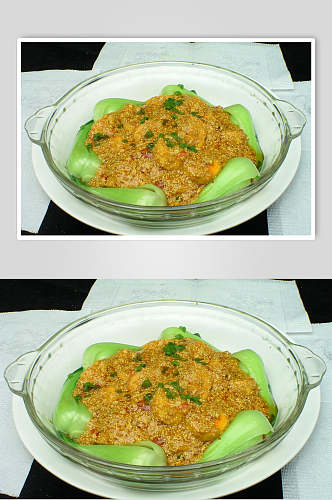 鱼籽烧豆腐食品摄影图片