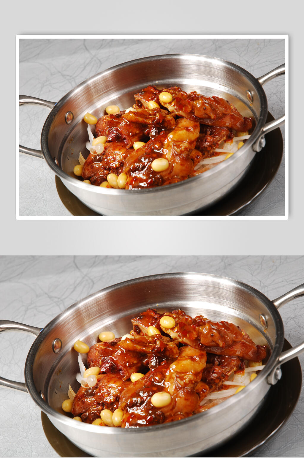 汉顿微煲酸辣鸭肉食品摄影图片素材