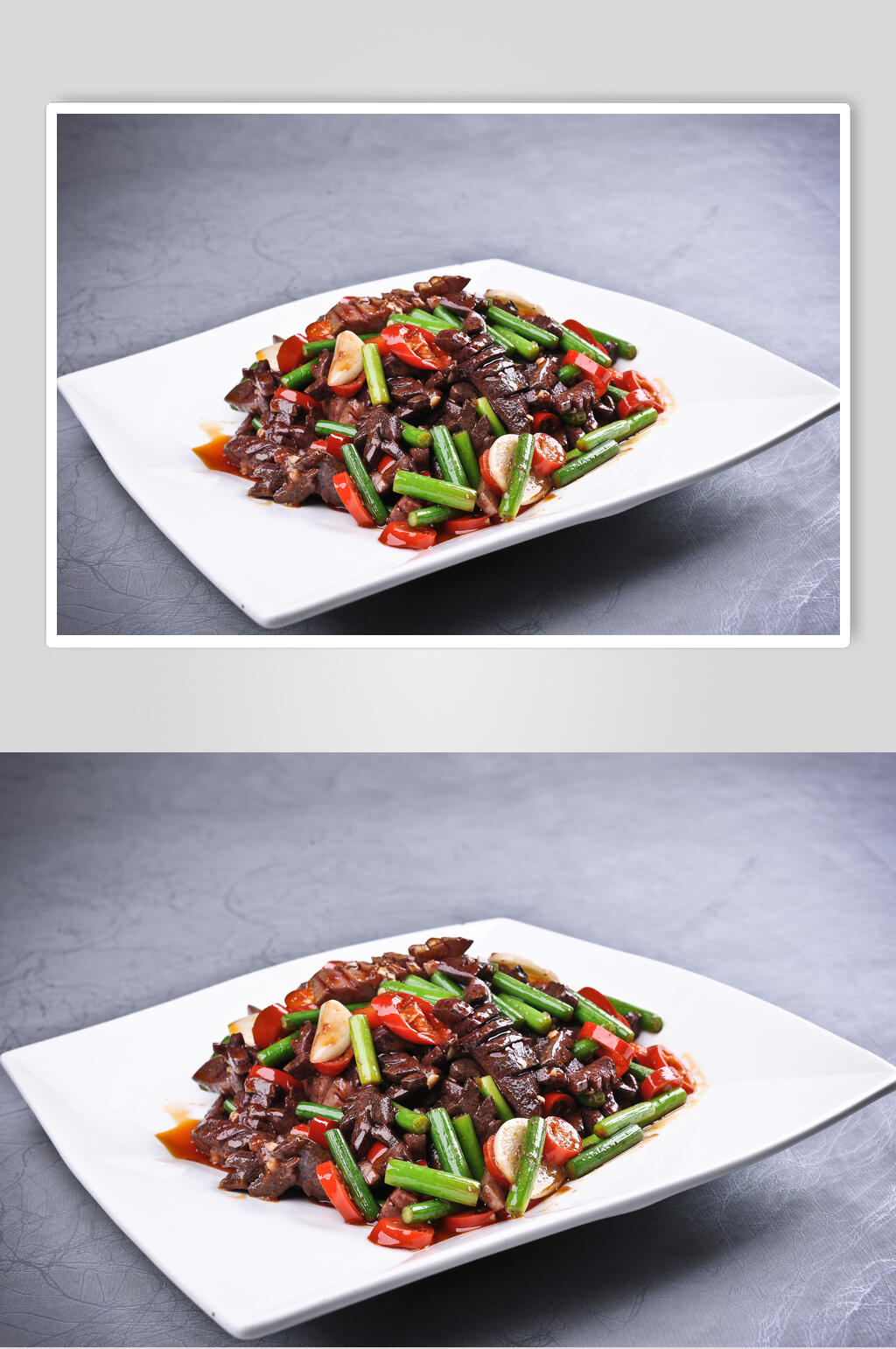 新鲜美味火爆腰花食物图片素材