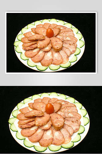哈尔滨红肠美食图片