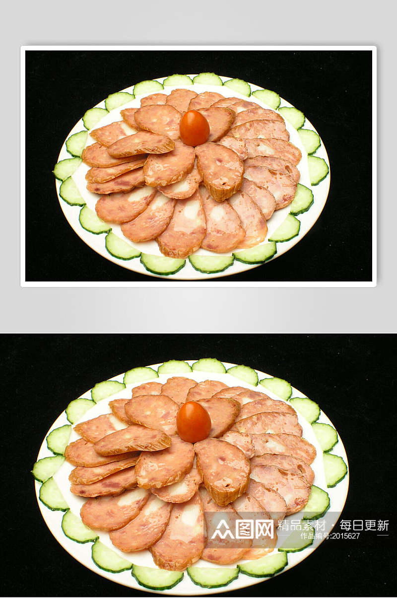 哈尔滨红肠美食图片素材
