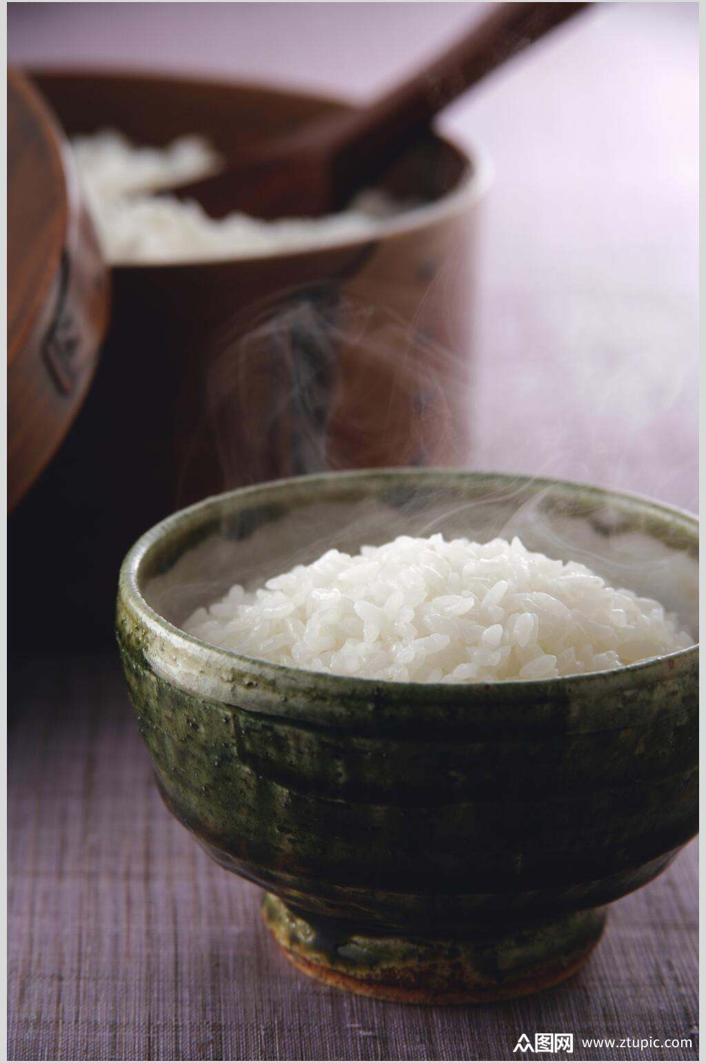 飘香蒸米饭高清图片素材