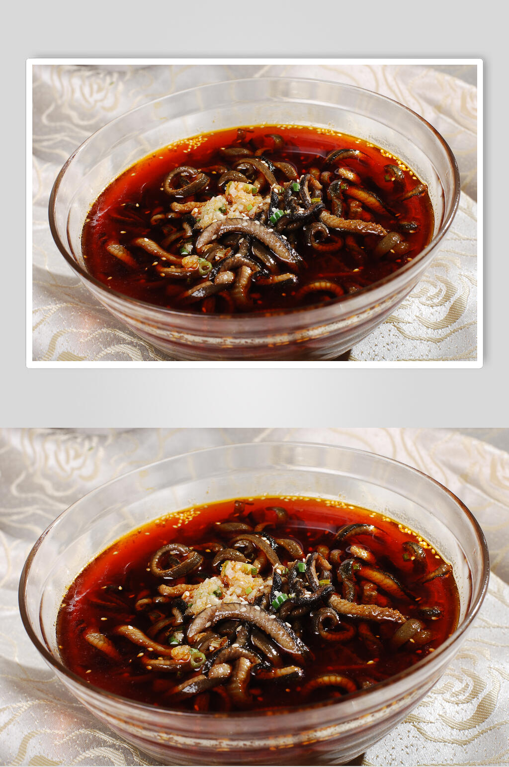 银粉鳝丝元例食物图片素材