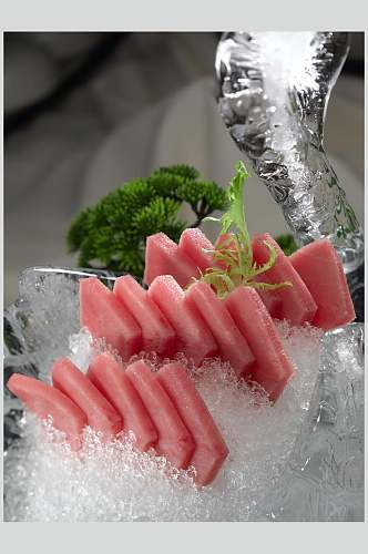 金枪鱼刺身餐饮美食图片
