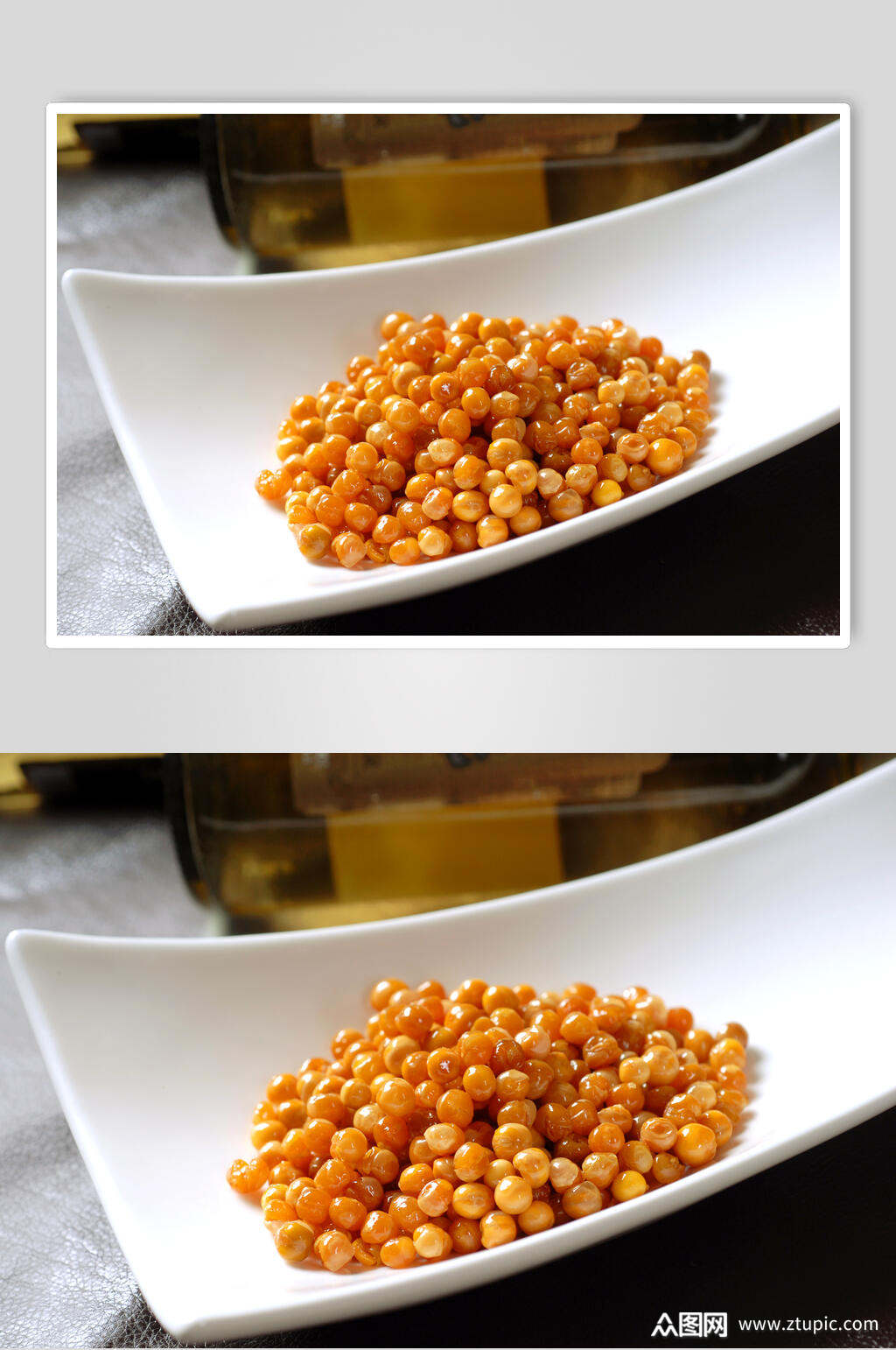 粒粒酥黄豆食品摄影图片