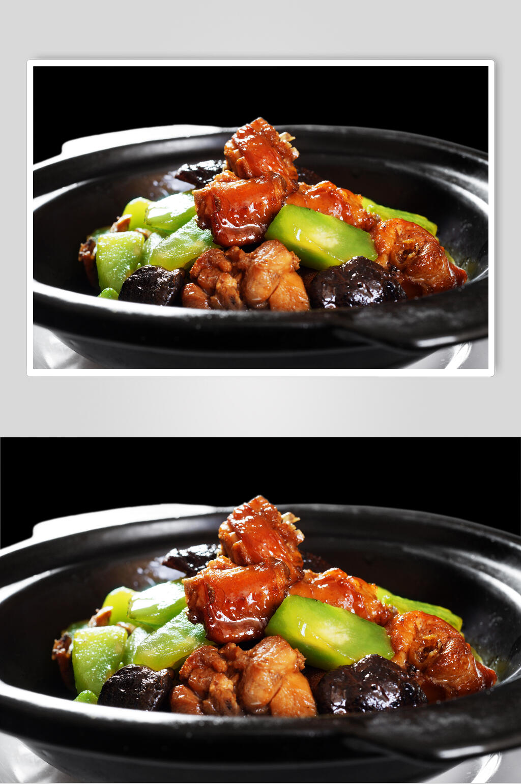 湘菜茅台黄焖鸡美食摄影图片素材