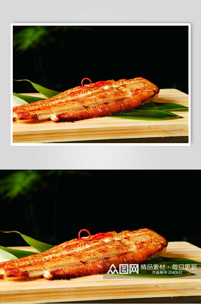 碳烧鲽鱼美食食品图片素材