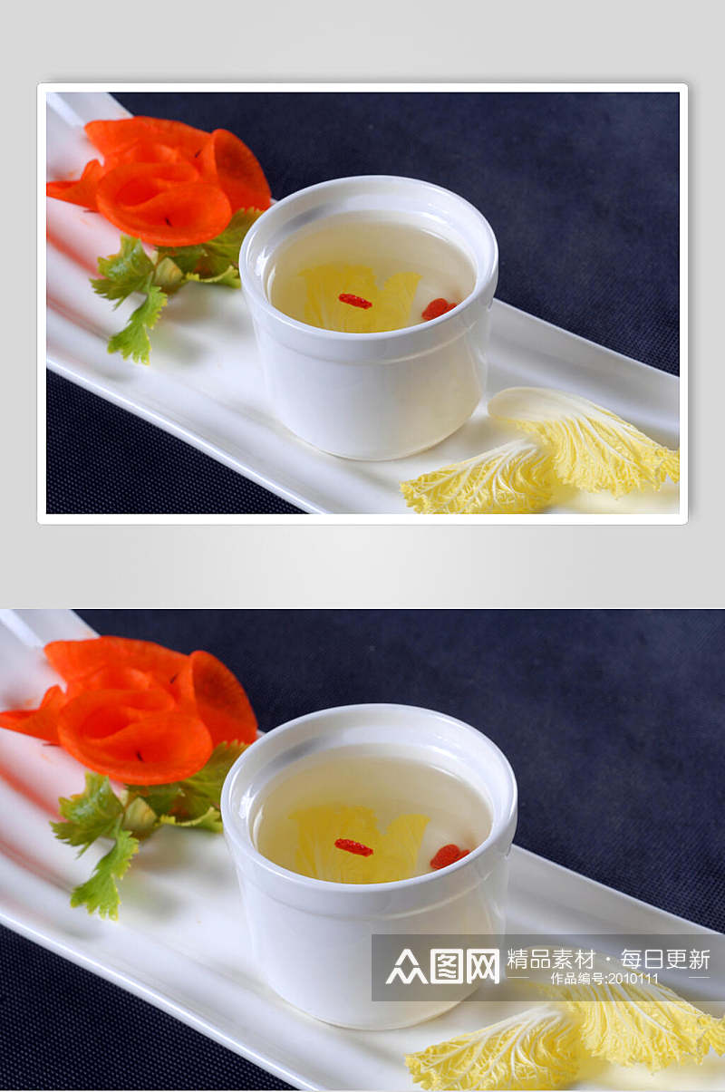 汤菜开水白菜美食摄影图片素材