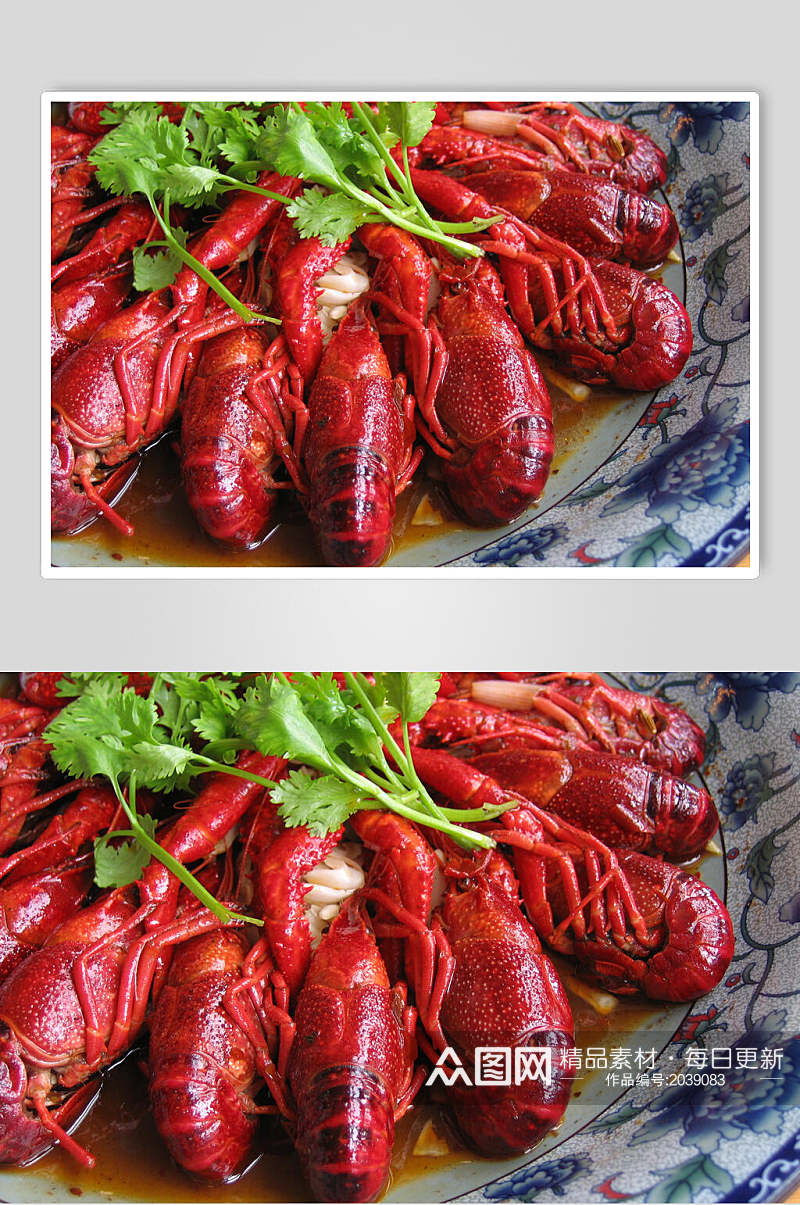 风味麻辣小龙虾食物摄影图片素材