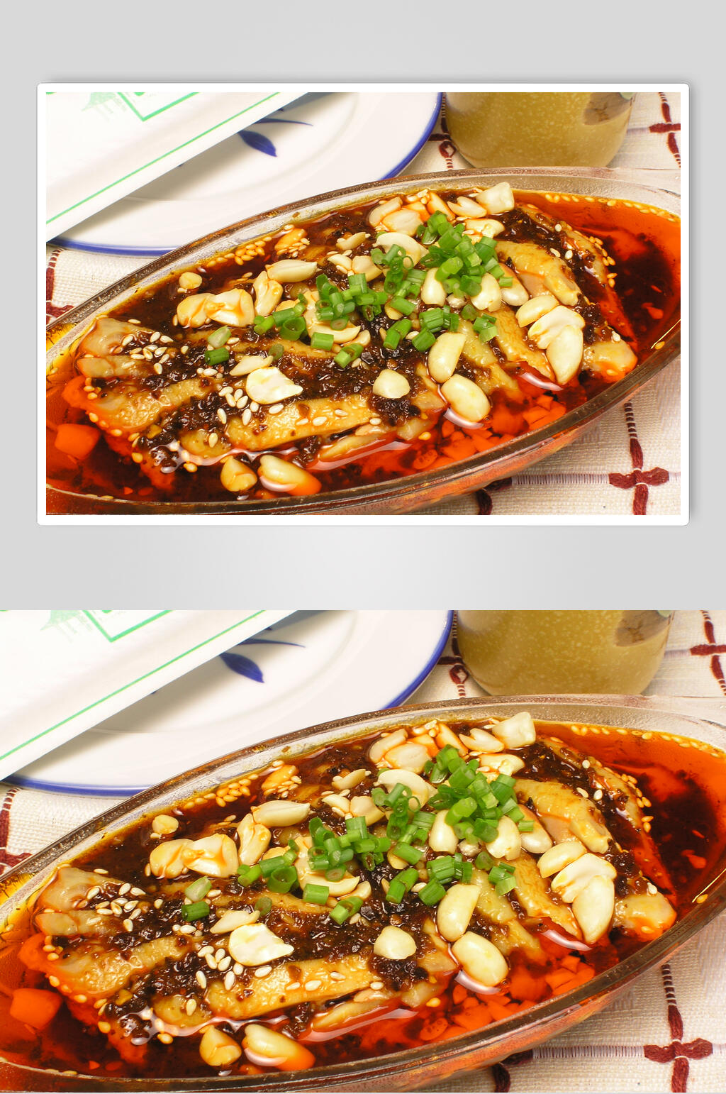 巴渝口水鸡食品高清图片素材