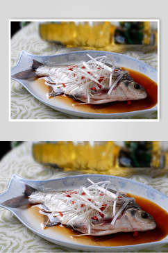 清蒸武昌鱼餐饮食品图片