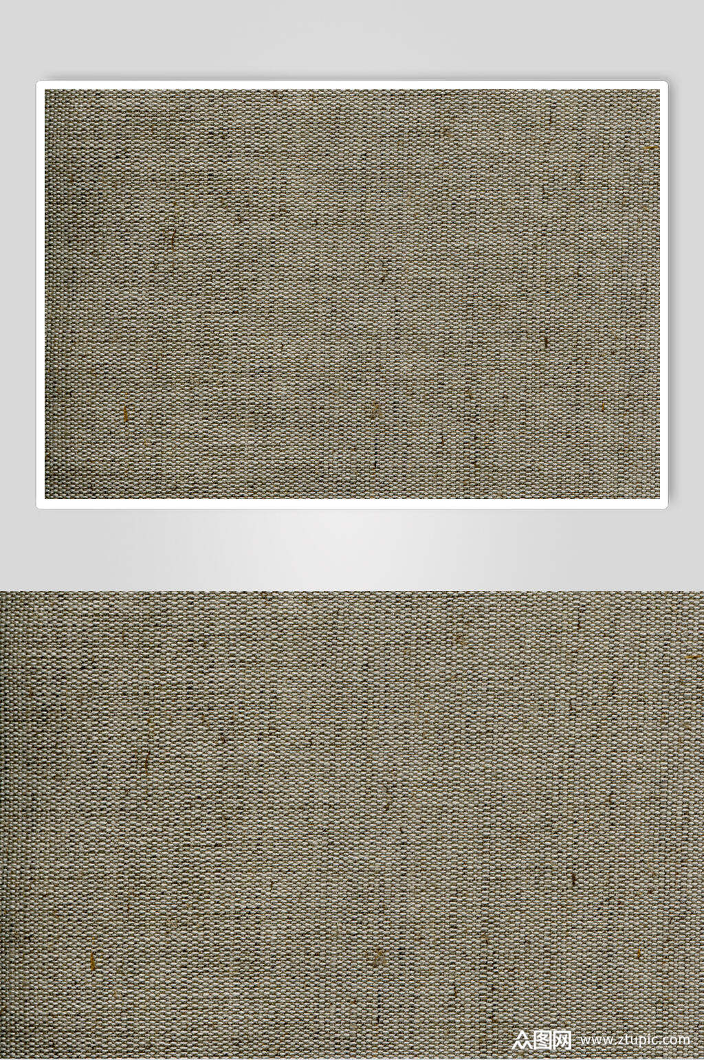 亚麻布纹理贴图两联浅灰摄影视觉