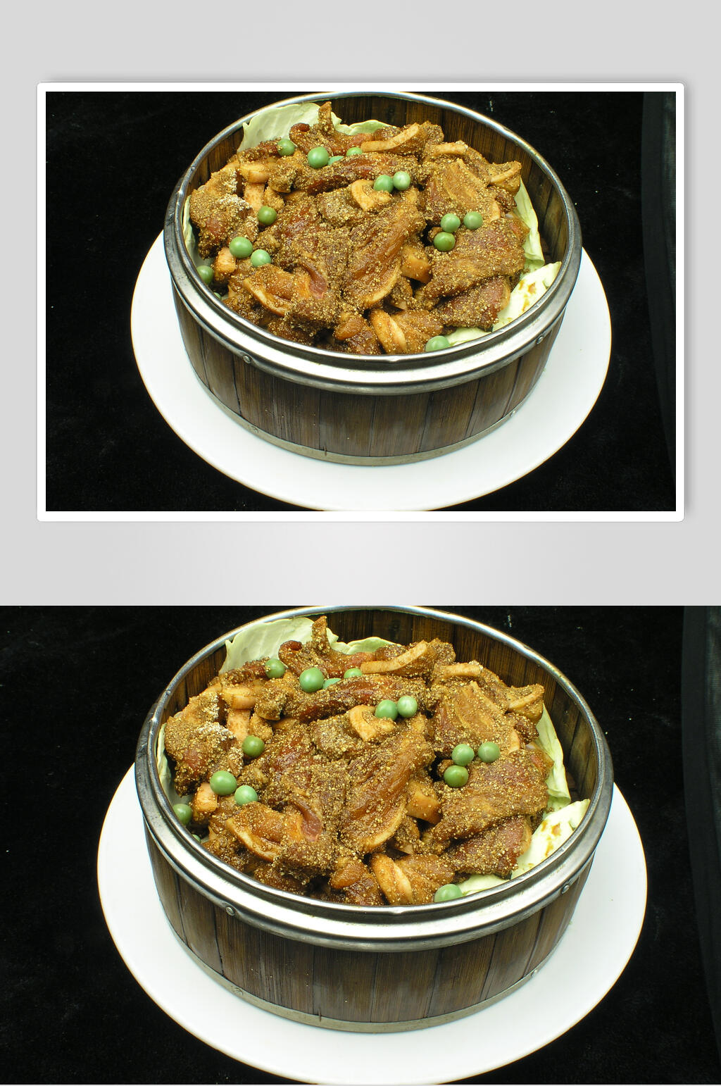 米粉蒸肉食品摄影图片素材
