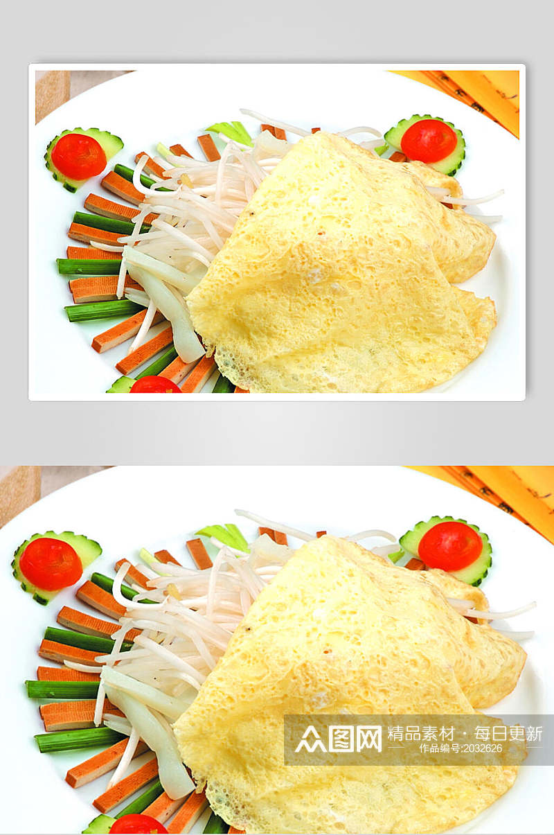 金帽菜食物摄影图片素材