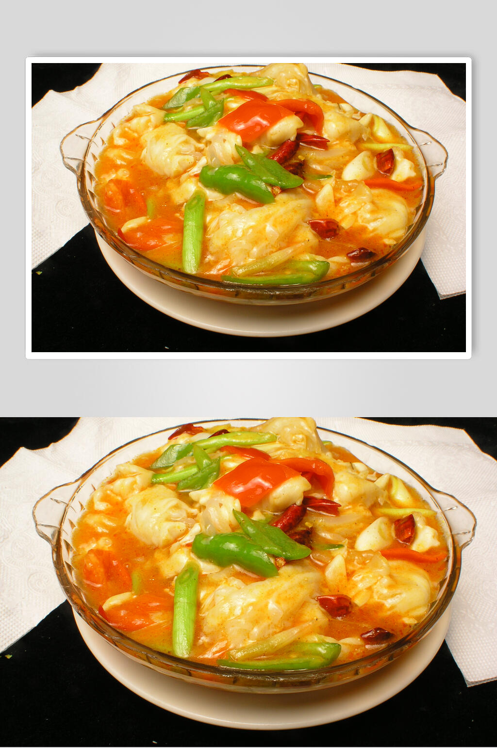 糊辣羊蹄美食图片素材
