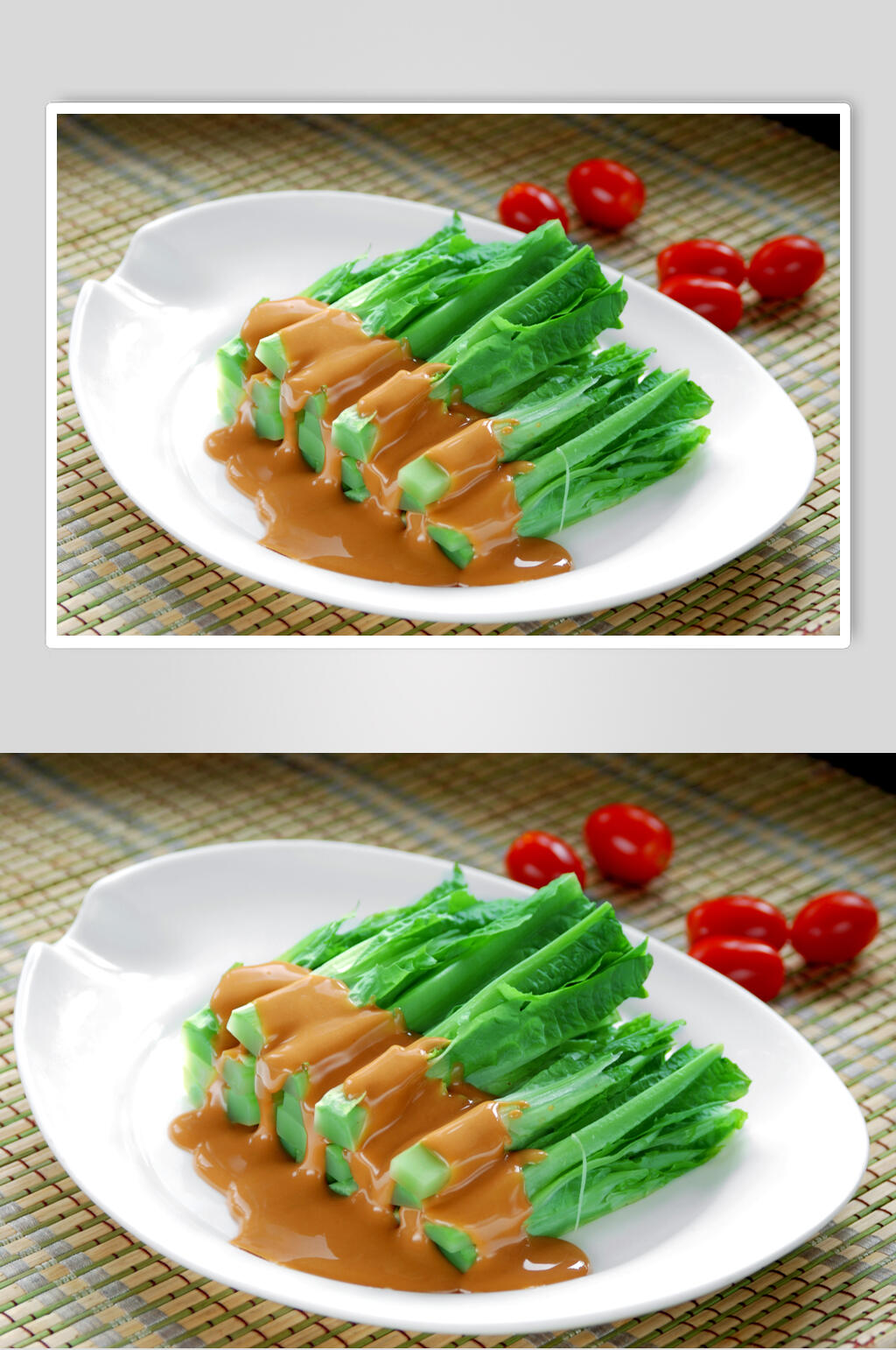 活擒油麦菜食品摄影图片素材