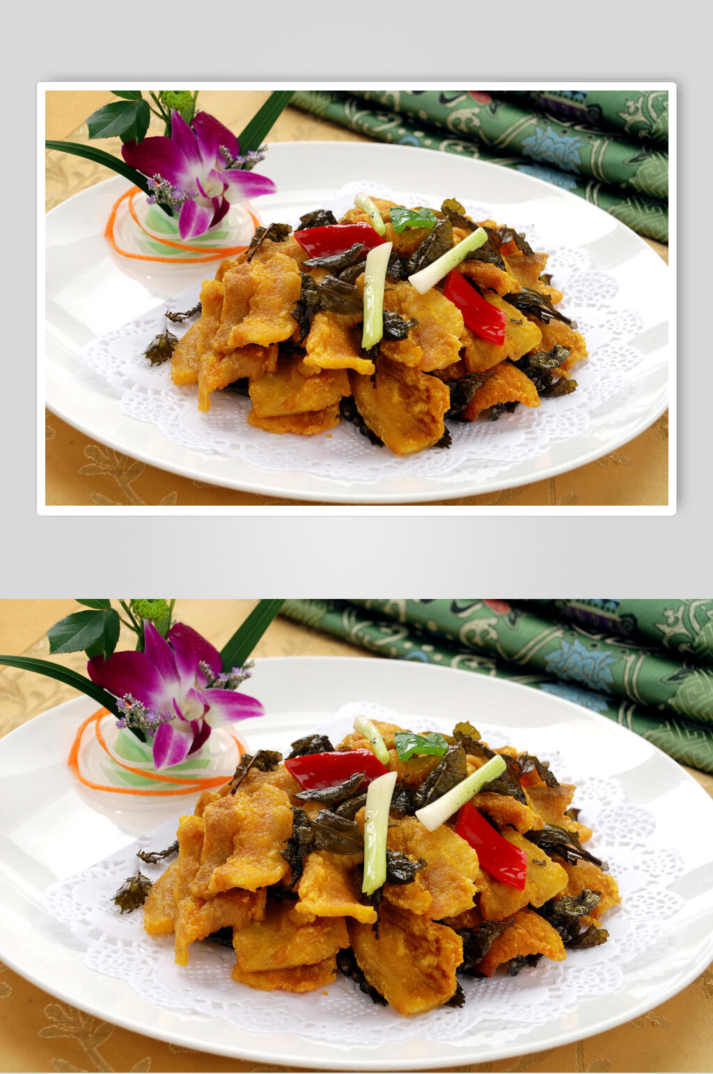 茶皇五花肉食品摄影图片素材