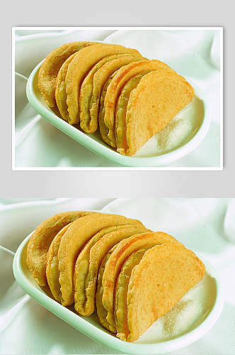 鲜香美味黄米饼美食食物图片