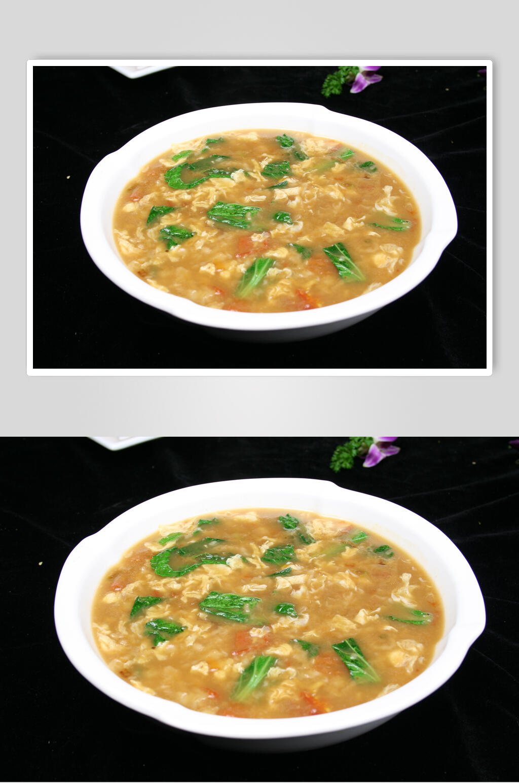 疙瘩汤美食摄影图片素材
