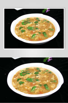 疙瘩汤美食摄影图片