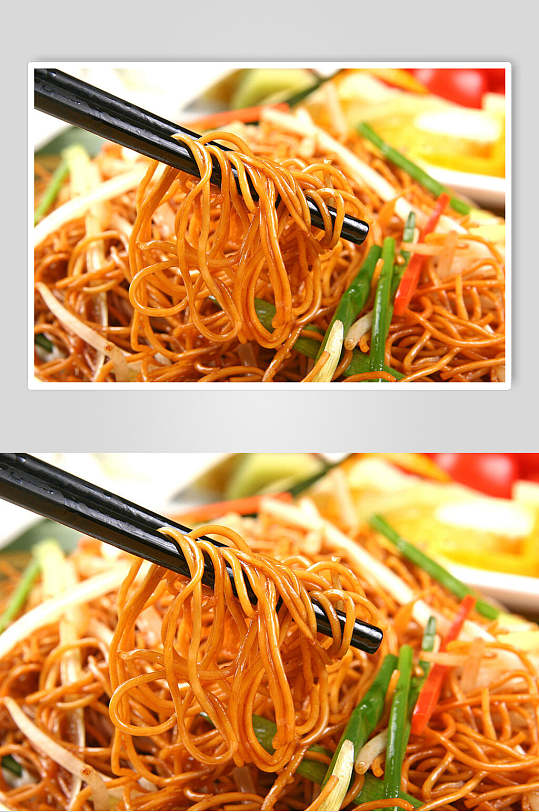 上海炒面食物图片