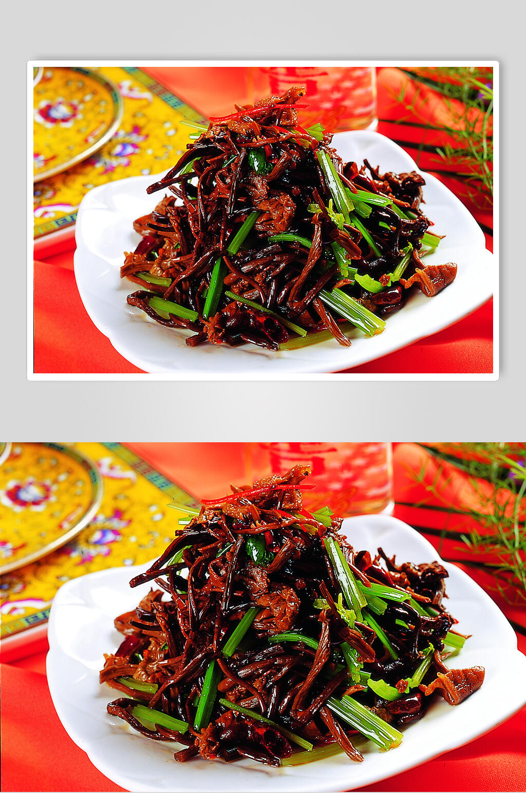 麦香茶树菇美食图片素材