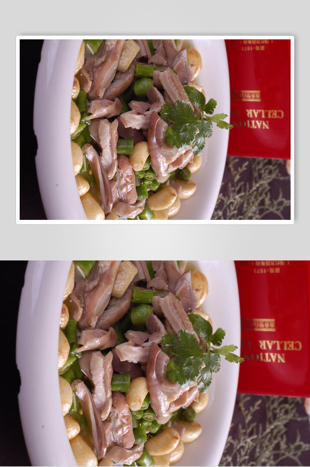 青椒白玉肚美食摄影图片素材