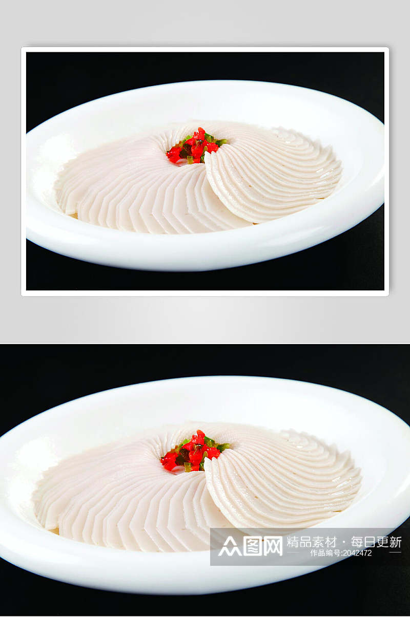 新鲜姜汁雪莲美食食物图片素材