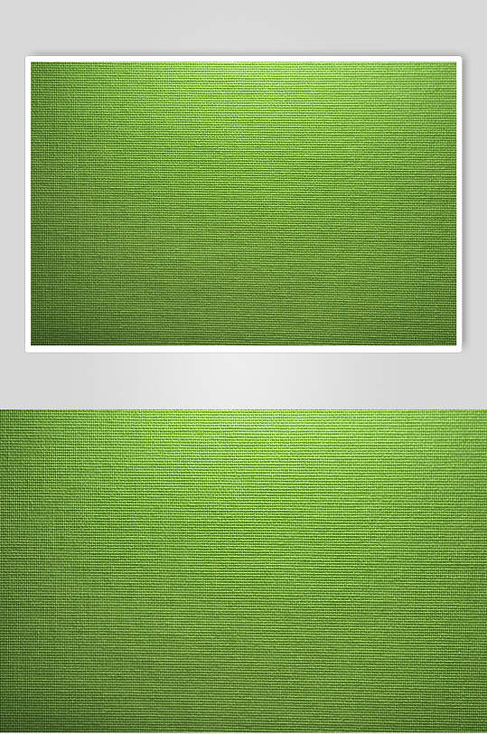 亚麻布纹理贴图亮绿两联摄影视觉图