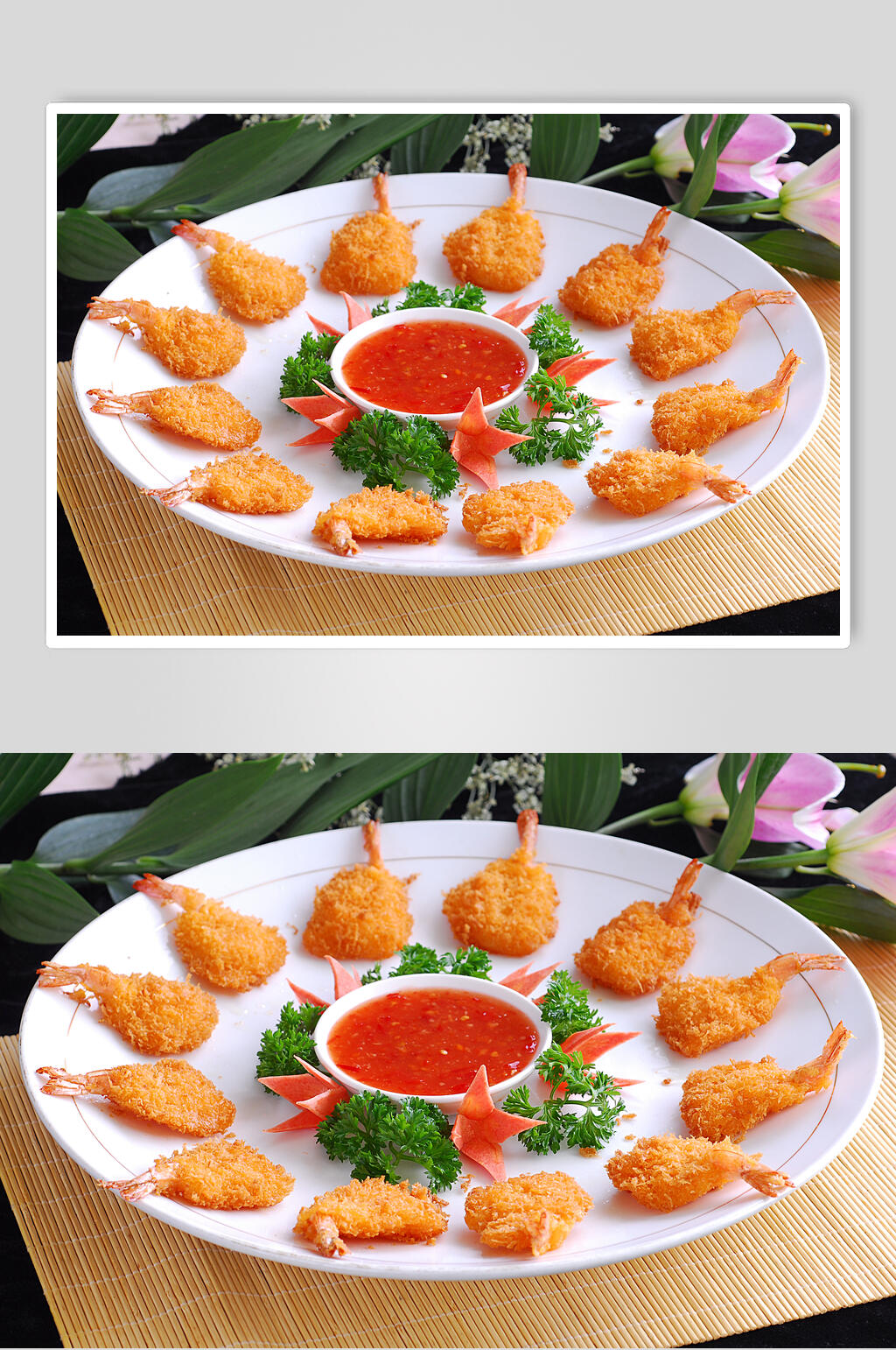 芙蓉虾高清图片素材