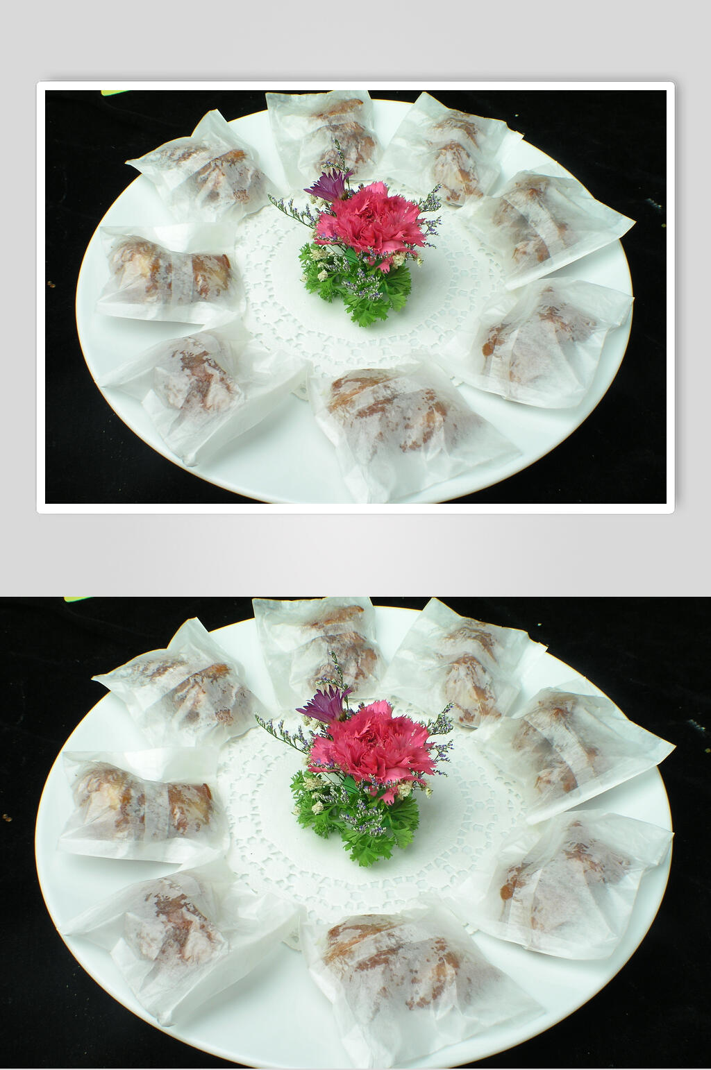 凤城纸包鸡食品高清图片素材