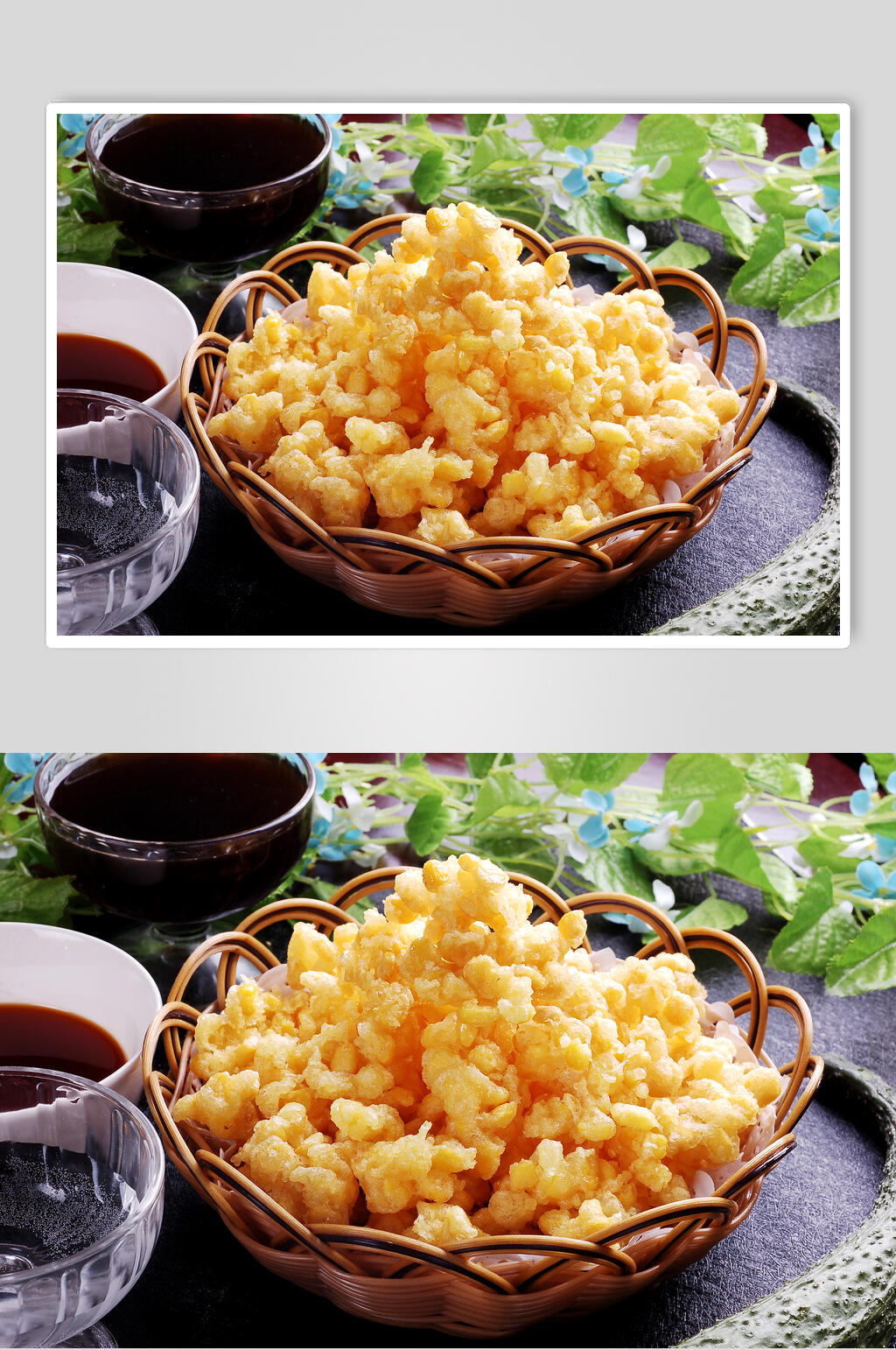 蜂窝玉米美食摄影图片素材