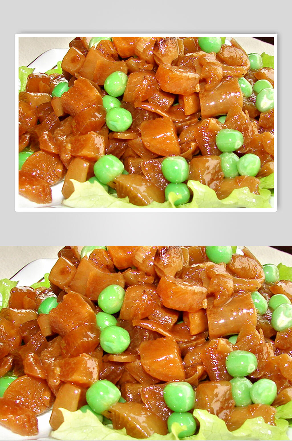 萝卜干毛豆美食图片素材