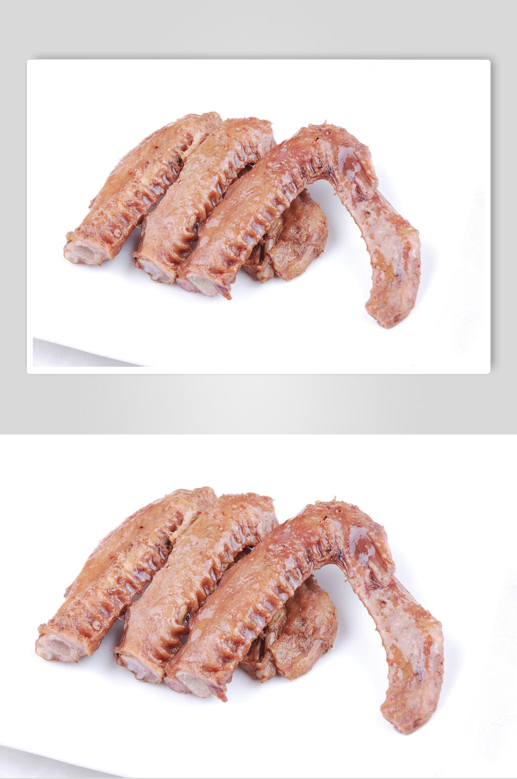 新鲜美味大汉口鸭翅元美食摄影图片素材