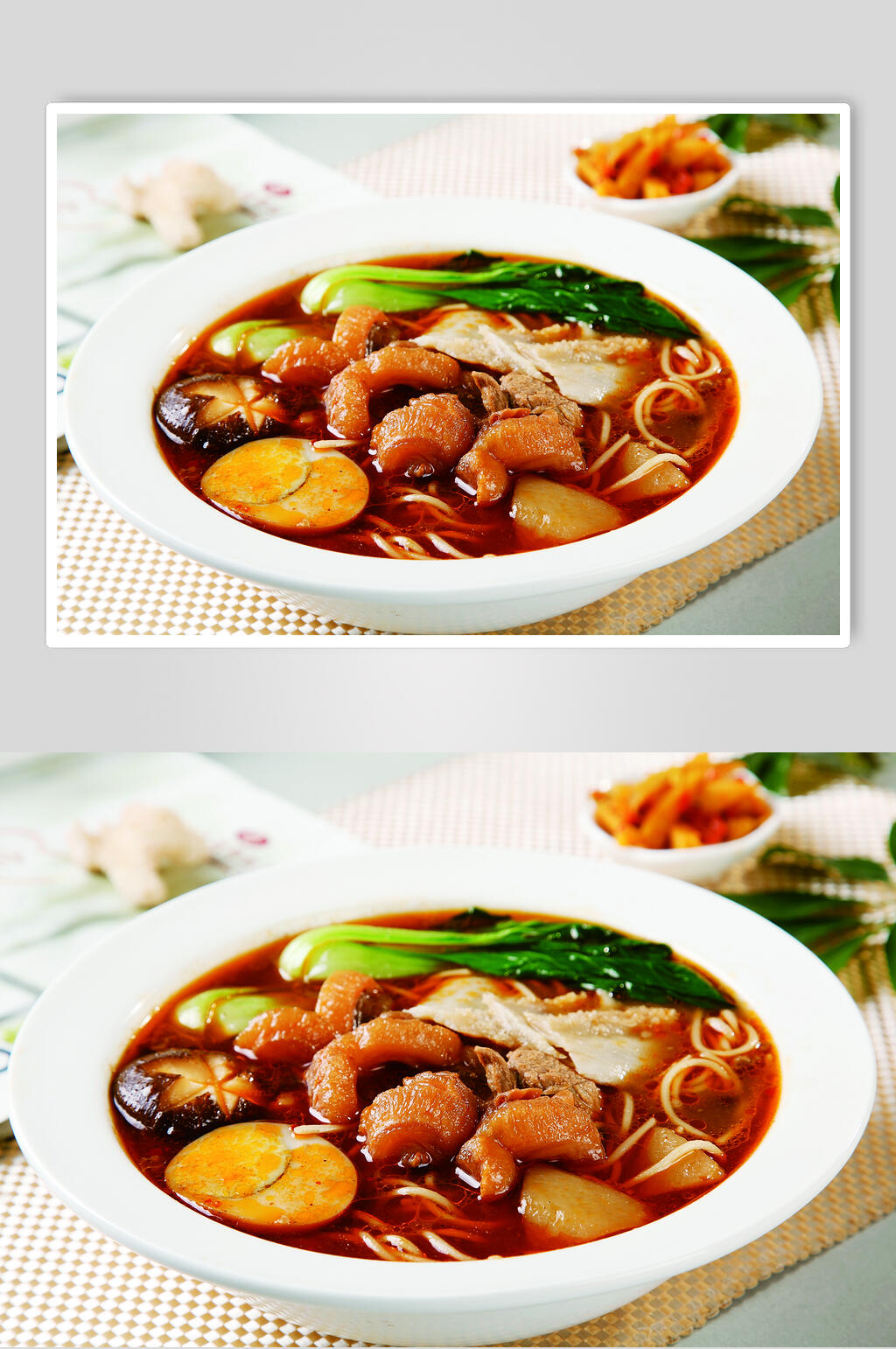 秘制私房牛肉面美食摄影图片素材