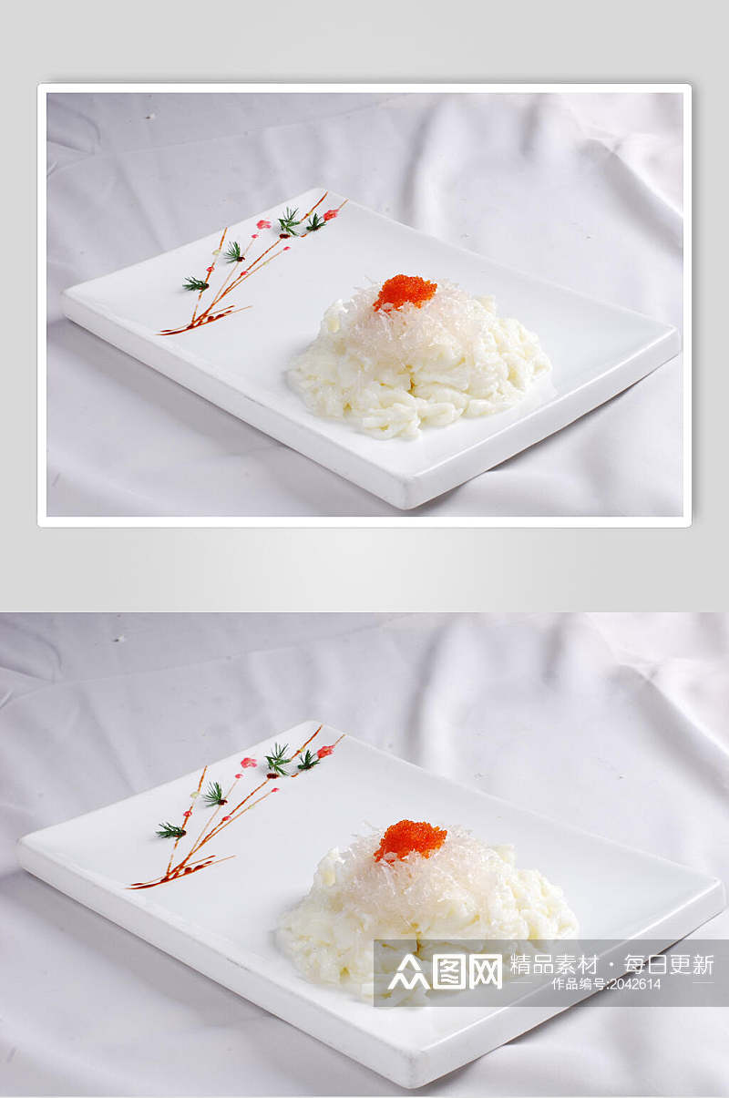 皇室炒官燕食物图片素材
