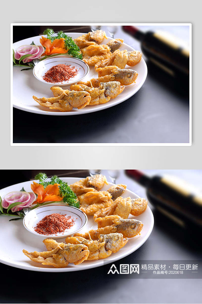 奇味黄鱼餐饮实拍图片素材