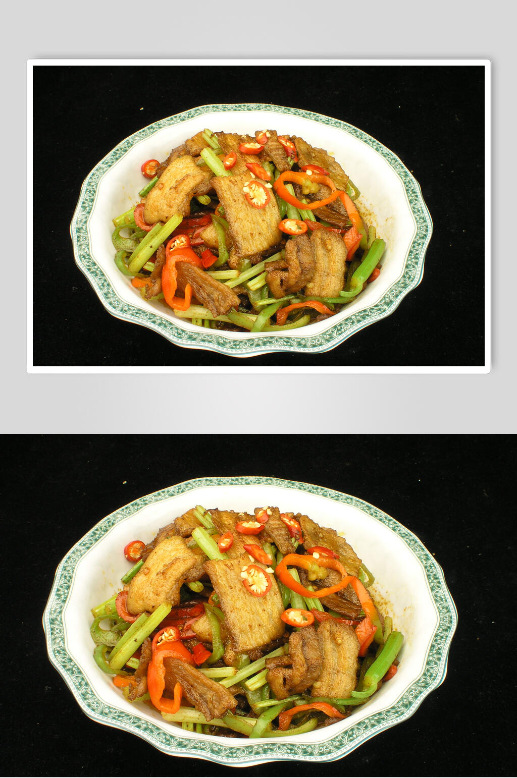 客家小炒肉食品图片素材