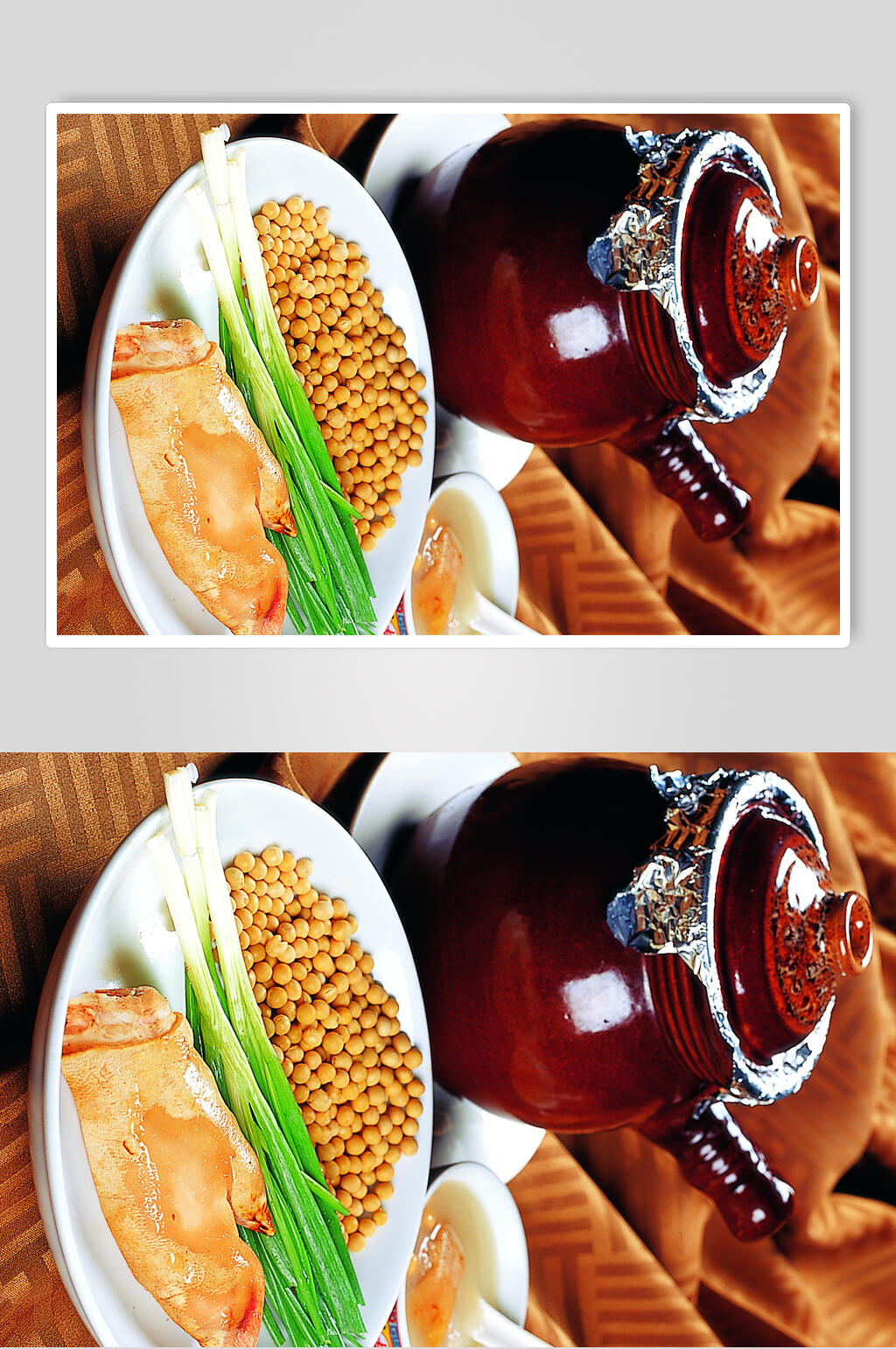 黄豆煲猪手美食高清图片素材