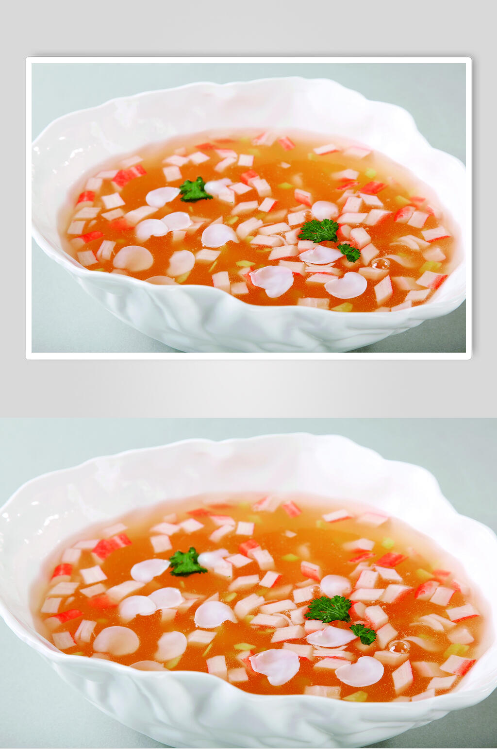 酸辣乌鱼蛋汤美食图片素材