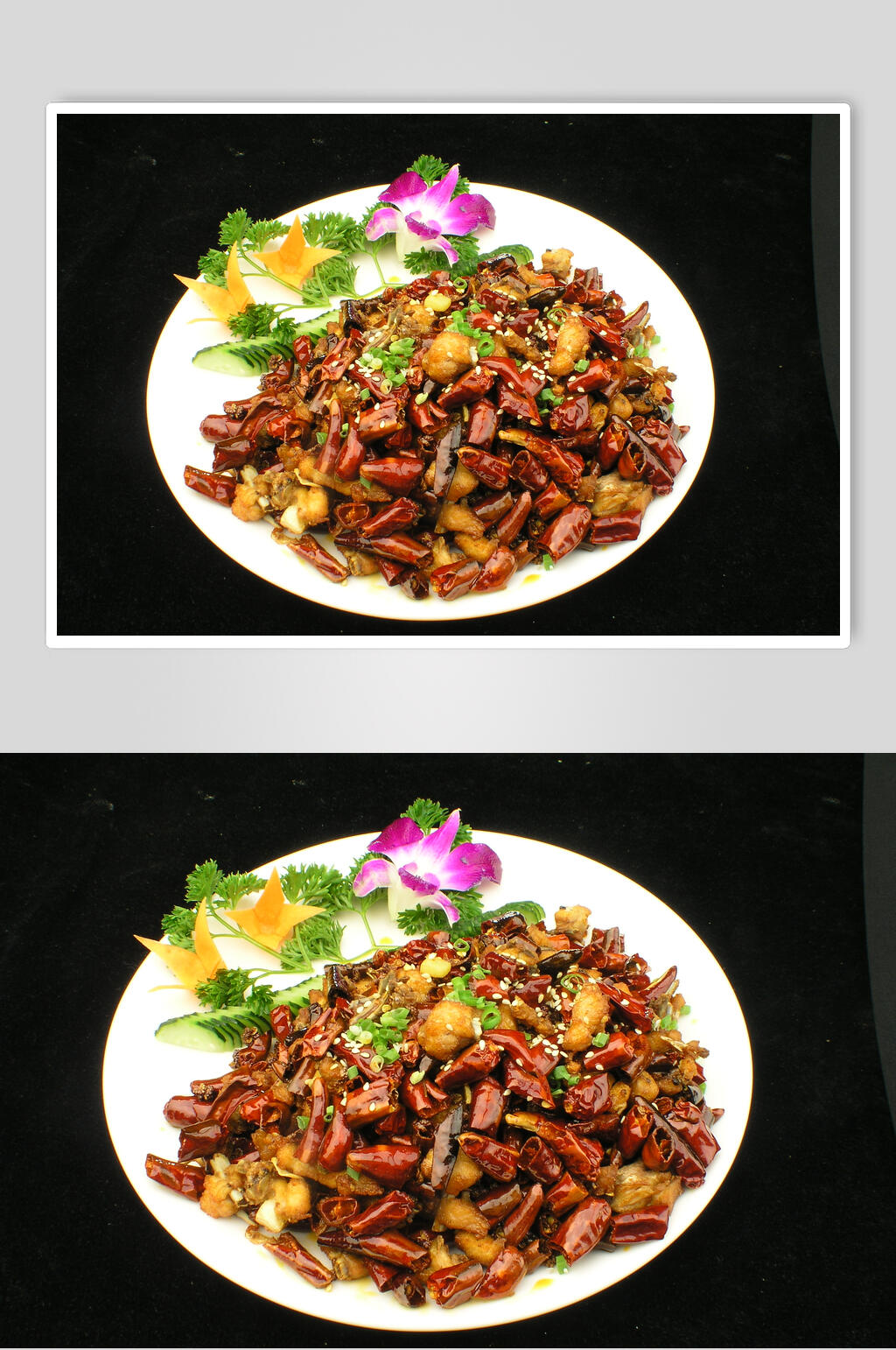 乐山辣子鸡食品高清图片素材