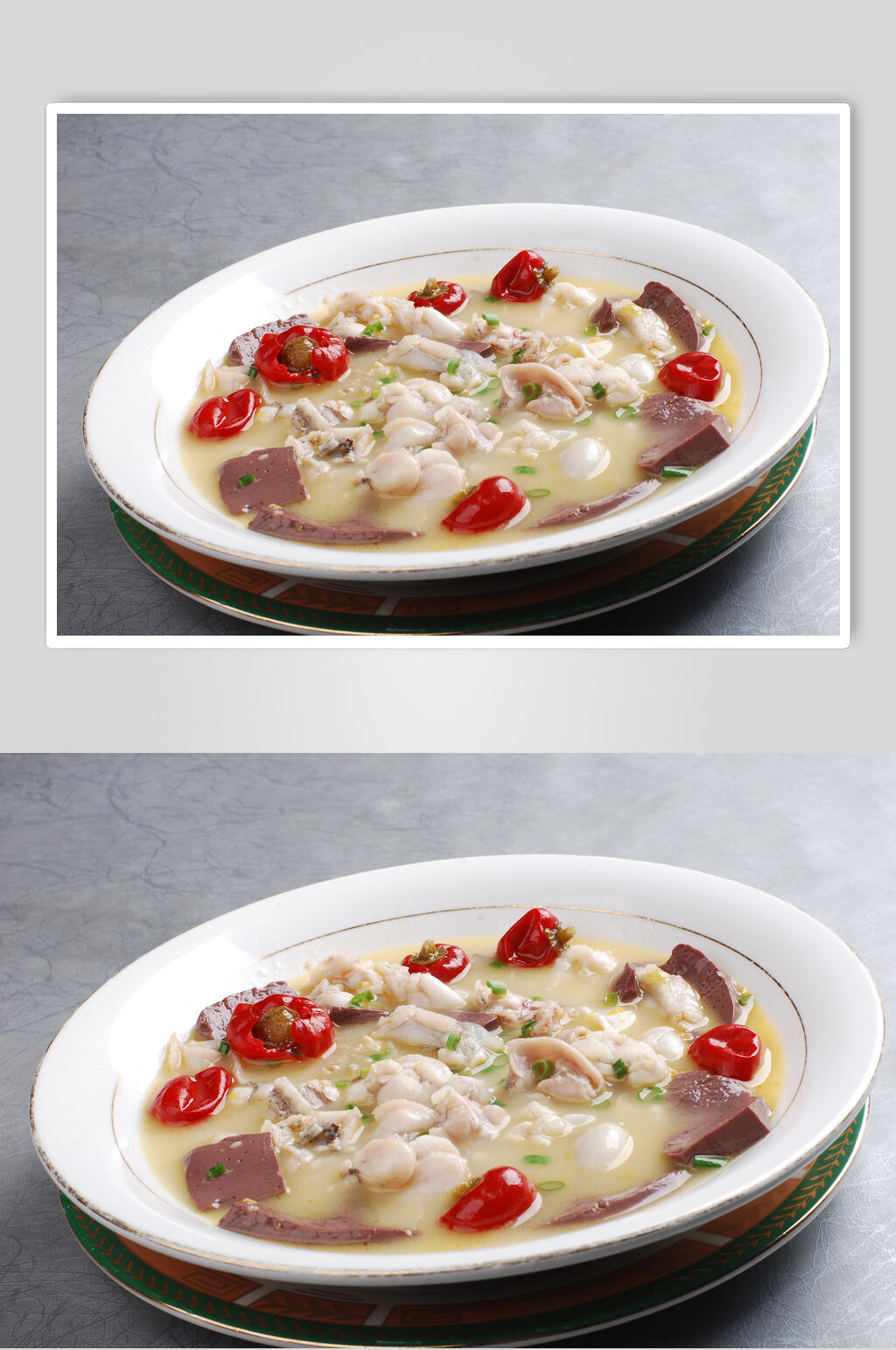 湘水牛蛙美食图片素材