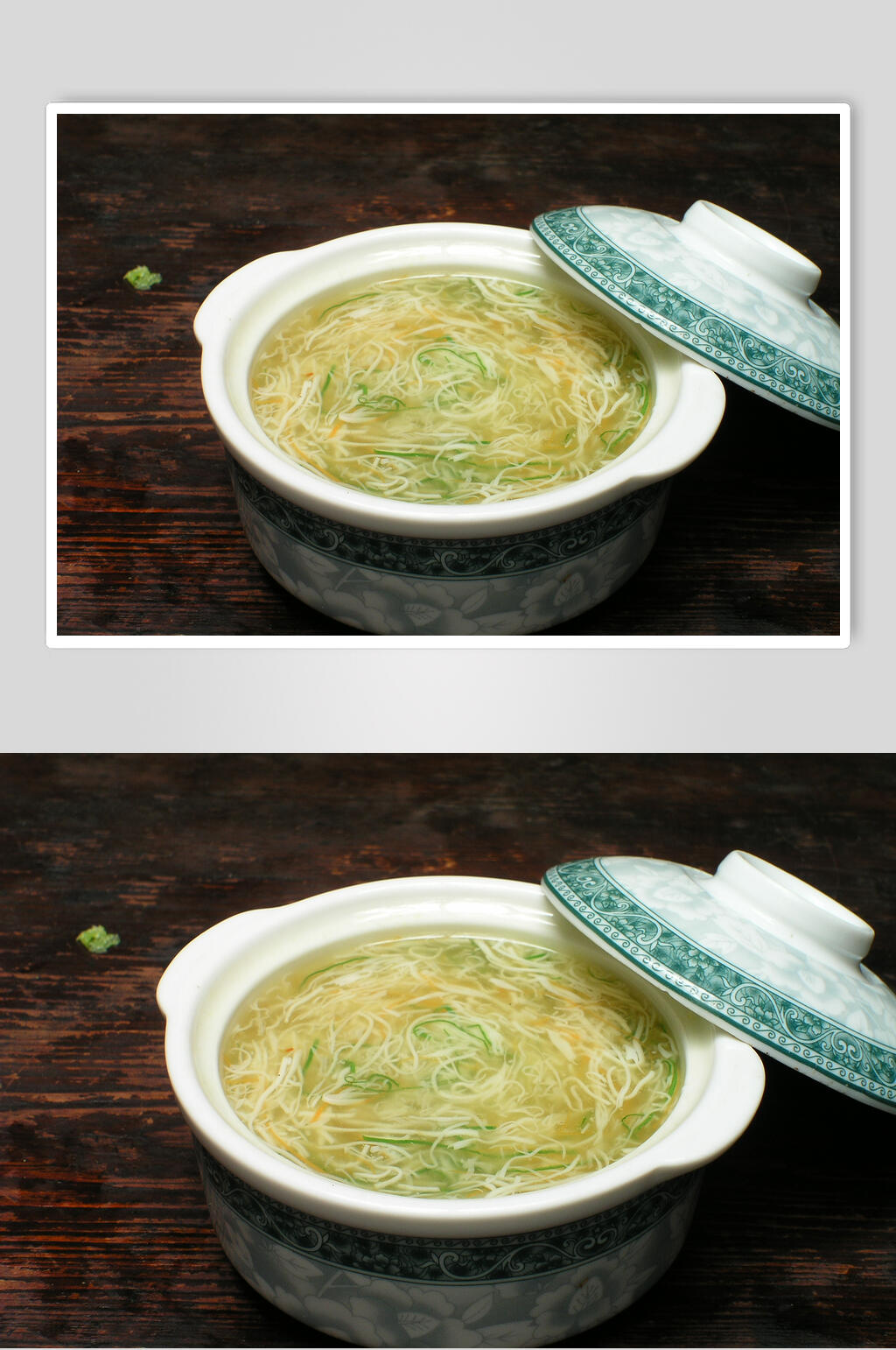纹丝豆腐汤图片