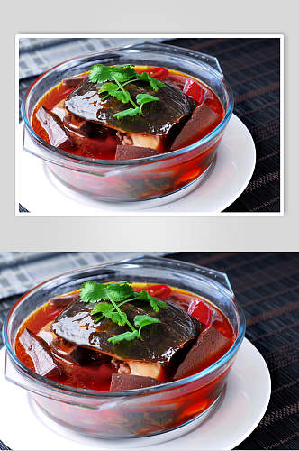 血旺烧甲鱼餐饮食品图片