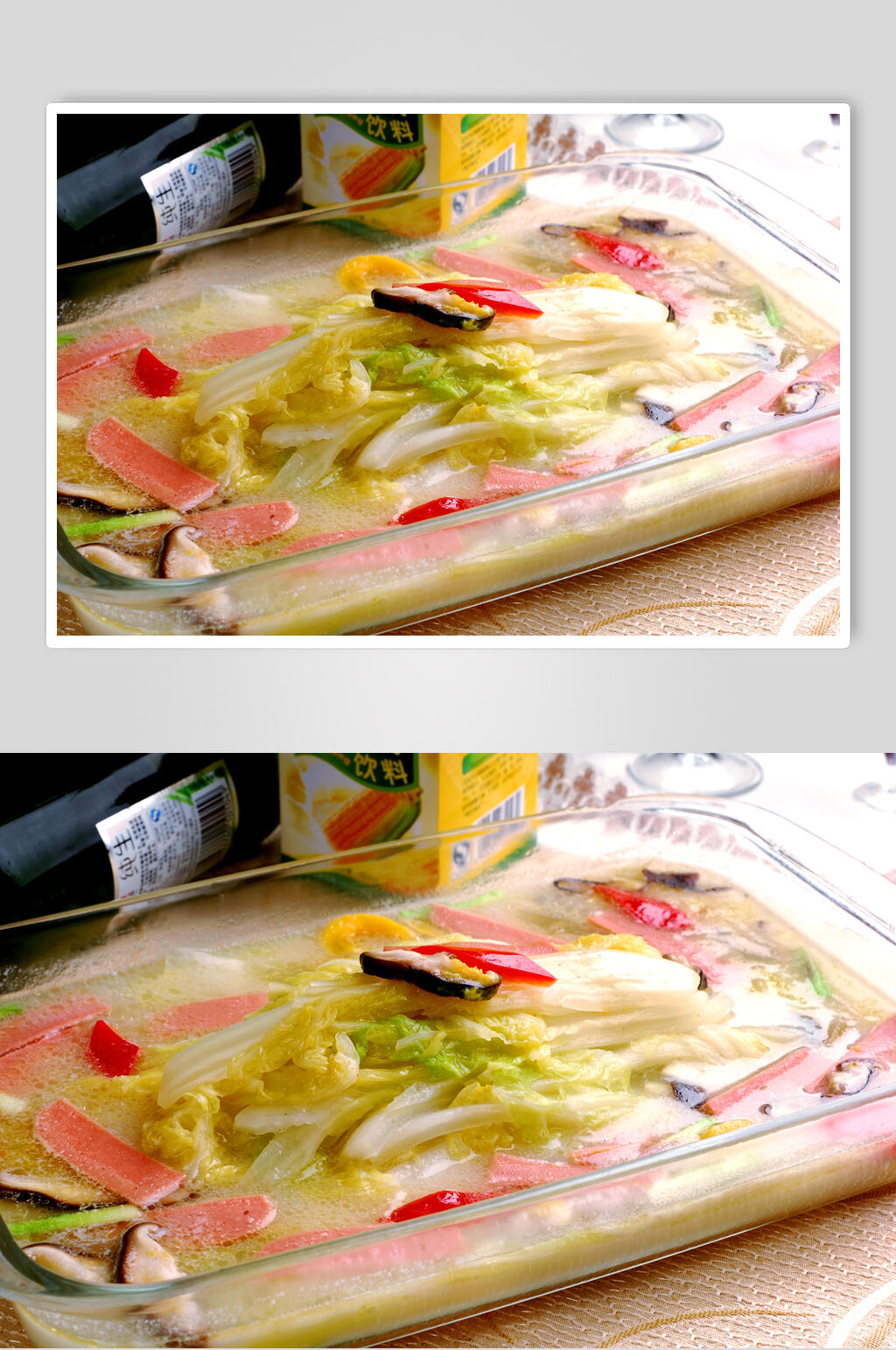 原味四川菜上汤白菜美食食品图片素材