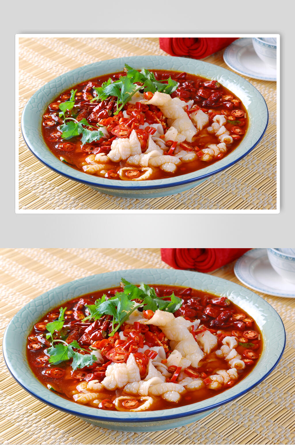 鲜椒鳄鱼肠美食摄影图片素材